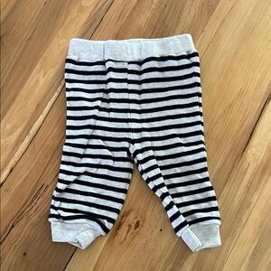 Carter's Black and Gray Striped Baby Pants